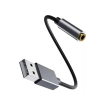 Adaptador de audio 3.5 MM a  cable USB