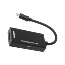 Adaptador Micro USB a HDMI Cable 1080P HD