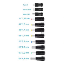 Adapatador de carga Multifunción 12 en 1 DC USB | Celulibre Colombia ™